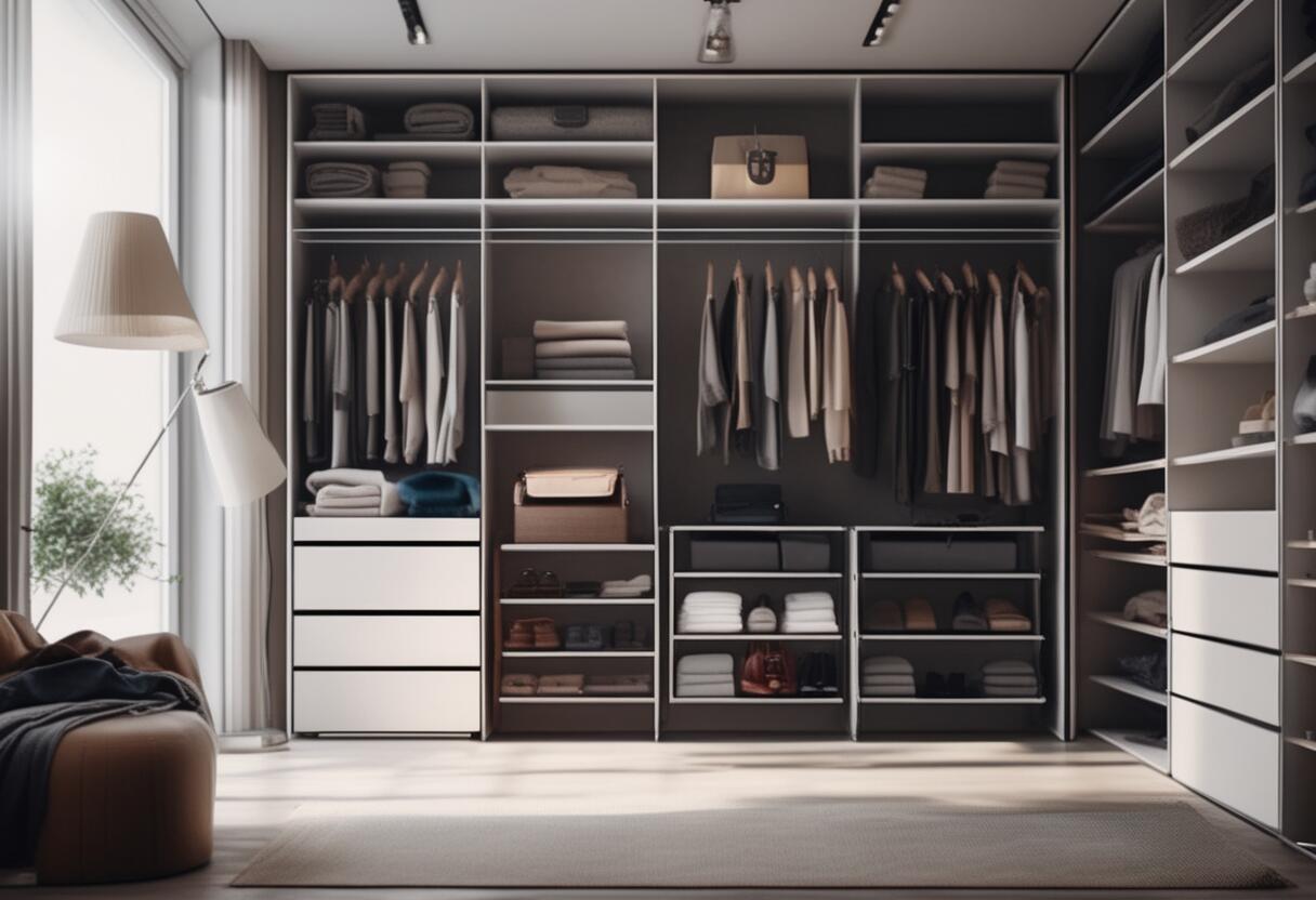 Amenagement interieur dressing : optimiser l’espace sans pousser les murs